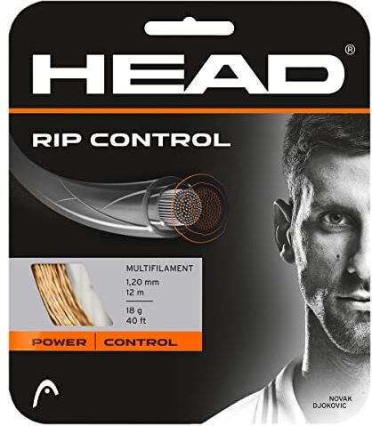 Head Set RIP Control, Racchetta da Tennis Unisex-Adulto, Natural, 16