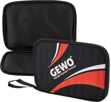 GEWO Master, Custodia Singola da Ping Pong Unisex-Adulto, Colore: Rosso, 32x23x2cm