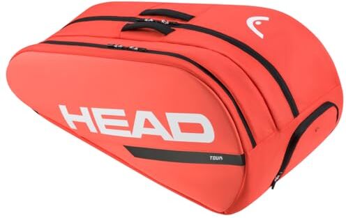 Head , Borsa per Racchette Unisex, Arancione, L