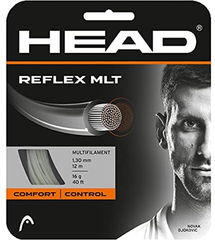 Head Set Reflex Mlt, Racchetta da Tennis Unisex-Adulto, Naturale, 17