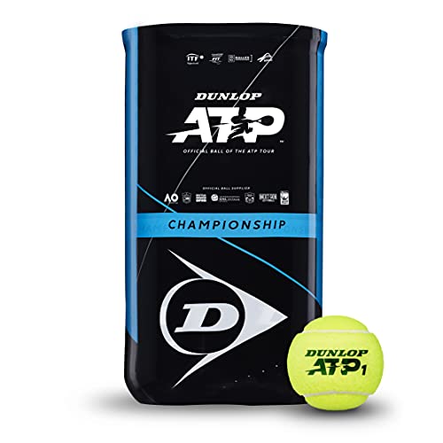 Dunlop Palla da Tennis Championship, 2 x 4 Ball Pet Sleeve, multicolore