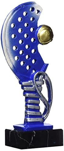ART TP445 Trofeo Sportivo Racchetta Paddle, Blu, 24 cm