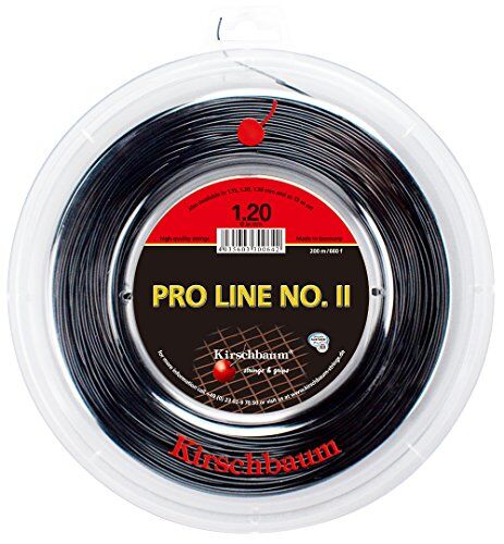 Kirschbaum PRO Line II Black 200 m 1,15 mm Corde da Tennis