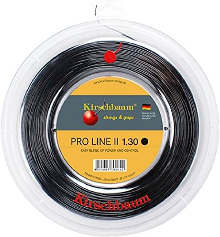 Kirschbaum Pro Line Ii Black 200 M 1,30 Mm Corde Da Tennis