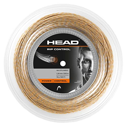 Head Rip Control 17, Corda da Racchetta da Tennis Unisex Adulto, Arancione