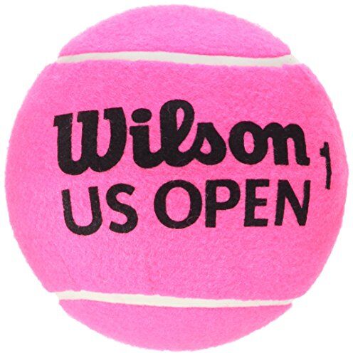 Wilson Pallina da Tennis US Open 5 Mini Jumbo, Ottima come Decorazione e per Autografi, Rosa, 12 cm, Oversize