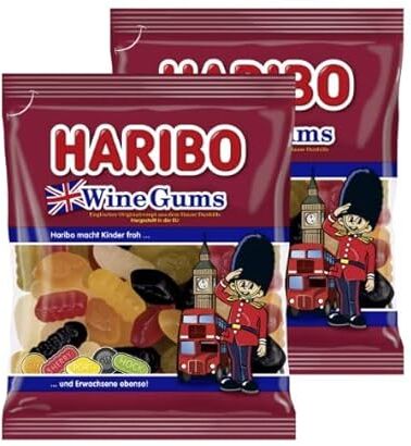 HARIBO Wine Gums sacchetto 2 x 500g