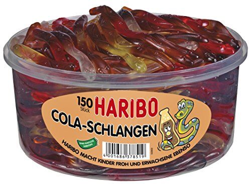 HARIBO Serpenti di Cola , confezione da 2 (2 x 1,05 kg)