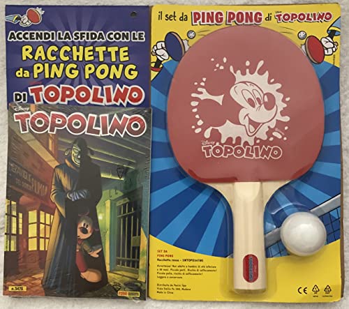 Disney Topolino n. 3478+Racchetta da ping pong Topolino