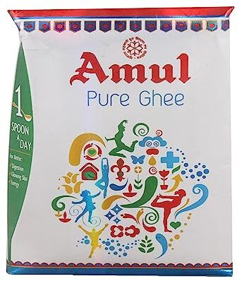 ECH Green Velly Pure Amul Pure Ghee, 500ml Carton