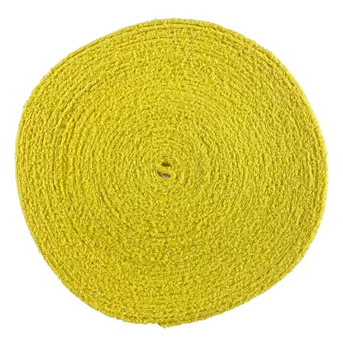 Victor Badminton Tennis Squash – Rotolo di nastro da 12 metri – Spugna Grip Reel – Diversi colori a scelta (giallo)