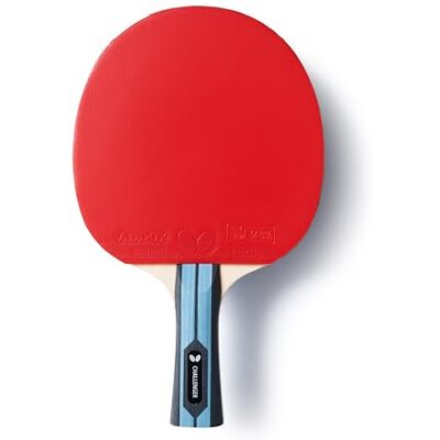 Butterfly Racchetta da ping pong Team Challenger Racchetta da tennis professionale per principianti ed esperti Approvazione ITTF per competizioni Butterfly Racchetta da ping pong Team Challenger Racchetta da tennis professionale per principianti ed esperti Approvazione ITTF per competizioni