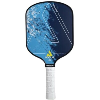 JOOLA Solaire Paddle Professionale da Pickleball con Superficie in Fibra di Vetro o Carbonio, Combinazione Ideale di Spin, Potenza e Controllo, Racchetta da Pickleball Reattiva JOOLA Solaire Paddle Professionale da Pickleball con Superficie in Fibra di Vetro o Carbonio, Combinazione Ideale di Spin, Potenza e Controllo, Racchetta da Pickleball Reattiva