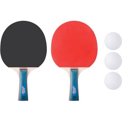 New Sports Set da ping pong, 2 racchette + 3 palline New Sports Set da ping pong, 2 racchette + 3 palline