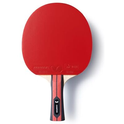 Butterfly Racchetta da ping pong Team Champion Racchetta da tennis professionale per giocatori esperti ed esperti Approvazione ITTF per competizioni Butterfly Racchetta da ping pong Team Champion Racchetta da tennis professionale per giocatori esperti ed esperti Approvazione ITTF per competizioni