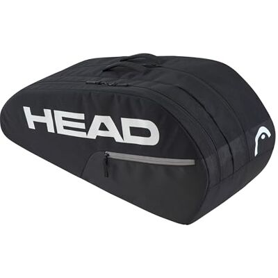 Head Base Racquet Bag M Borsa per racchette, M, nero/arancione Head Base Racquet Bag M Borsa per racchette, M, nero/arancione