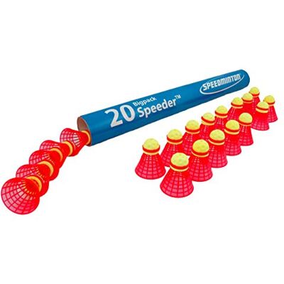 Speedminton 400219 Volante Unisex Bambino, Rosso Speedminton 400219 Volante Unisex Bambino, Rosso