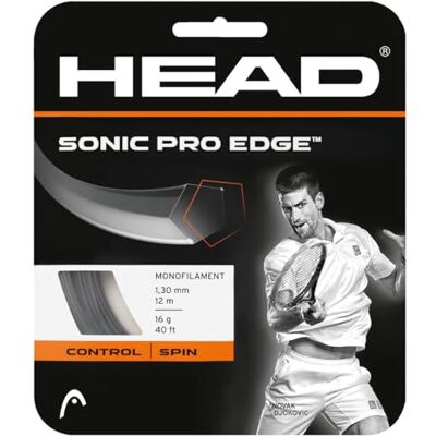 HEAD Sonic Pro Edge - Cordino da Tennis - Antracite HEAD Sonic Pro Edge - Cordino da Tennis - Antracite