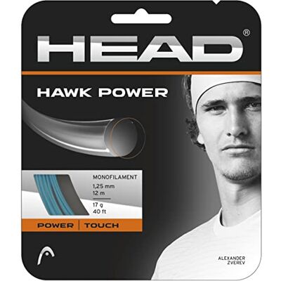 Head Unisex Adult Hawk Power Corda da Tennis, 1,30 mm/16 g Head Unisex Adult Hawk Power Corda da Tennis, 1,30 mm/16 g