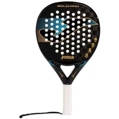 Joma Racchetta da paddle Gold Pro, nero/turchese, taglia unica Joma Racchetta da paddle Gold Pro, nero/turchese, taglia unica