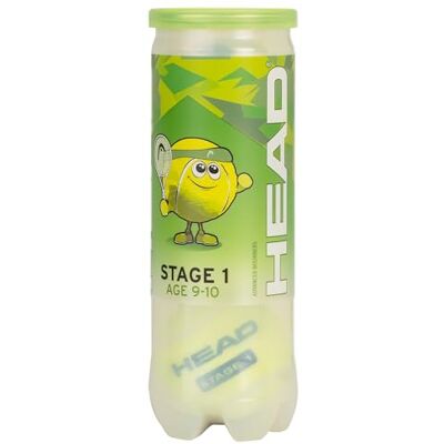 Head Palline da tennis verdi Stage 1 Head Palline da tennis verdi Stage 1