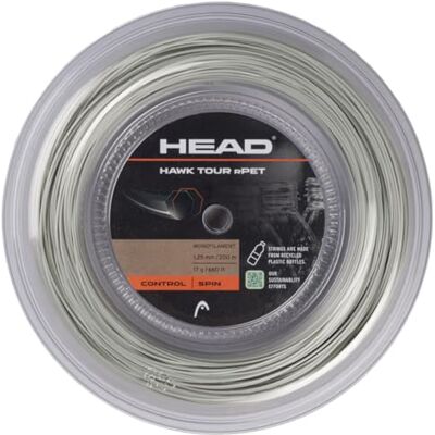 Head Hawk Tour rPET 200m Tennis Saiten Rolle Head Hawk Tour rPET 200m Tennis Saiten Rolle