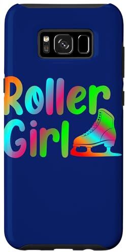 Roller Skating Girls Custodia per Galaxy S8+ Pattini a rotelle Ragazza Pattinaggio Ragazze