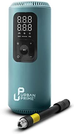 PRiME Portable Electric Air, Compressore Portatile per Bici, Moto, monopattini, palloni Unisex Adulto, Ottanio, Unica