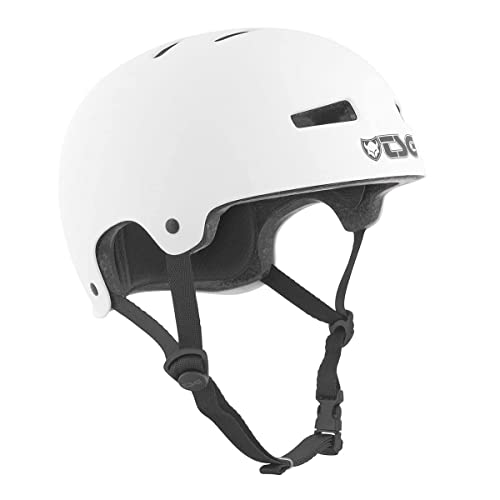 TSG Casco Evolution Solid Color, bianca(Satin White), L/XL,