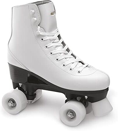 Roces RC1, Pattini a rotelle Classici, per Pattinaggio Artistico, Unisex, RC1 Classicroller, Bianco, 42