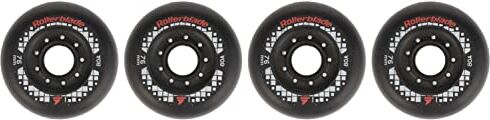 Rollerblade Apex Ruote da 76 mm, 80 A, confezione da 4