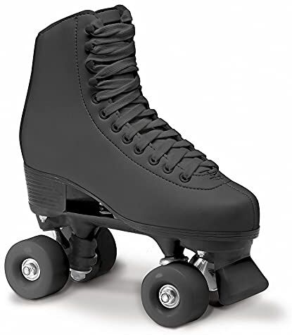 Roces RC1, pattini a rotelle classici, per Pattinaggio Artistico, Unisex, RC1 Classicroller, Nero, 41