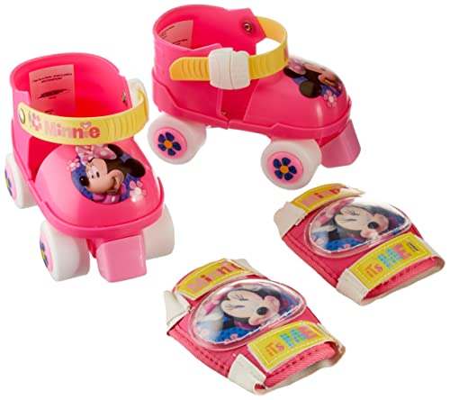 Stamp Minnie  Set di pattini a rotelle con gommine, colore: Rosa