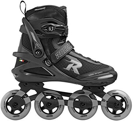 Roces PIC Tif, Pattino Inline Unisex Adulto, Black-light grey, 41