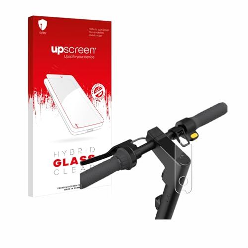 upscreen Pellicola Protettiva per Segway Ninebot KickScooter Max G30LD Protezione Schermo Hybrid Glass 9H Durezza