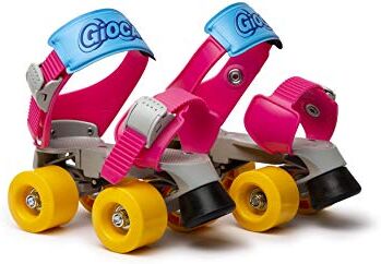 GIOCA - Pattini Mini Jet, Colore Rosa, Interno 17-21.5 cm,