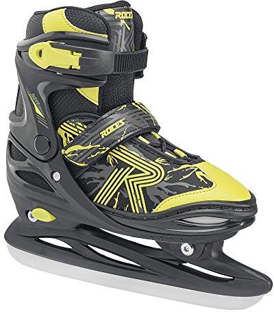 Roces Jokey Ice 3.0 Boy, Pattini da Ghiaccio. Bambino, Nero/Lime, 26-29