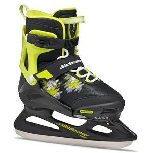 Rollerblade Bladerunner Micro Ice Pattini da ghiaccio Misura Regolabile, Bambini e ragazzi, Nero/Lime, 32-37 Rollerblade Bladerunner Micro Ice Pattini da ghiaccio Misura Regolabile, Bambini e ragazzi, Nero/Lime, 32-37