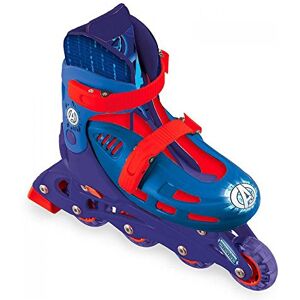 Mondo Toys Design Avengers In Line Skates pattini in linea regolabili Ruote PVC roller bambino / bambina Size M / mis. 33/36 Mondo Toys Design Avengers In Line Skates pattini in linea regolabili Ruote PVC roller bambino / bambina Size M / mis. 33/36