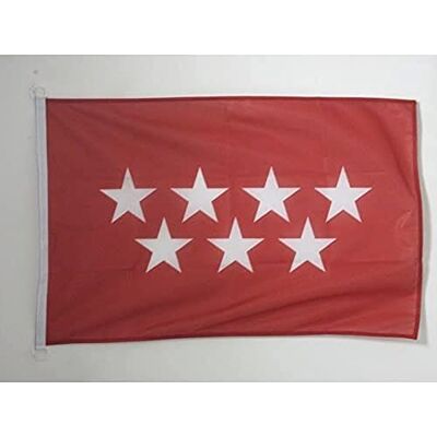 AZ FLAG Bandiera COMUNITÀ di Madrid 90x60cm per Esterno Bandiera COMUNIDAD DE Madrid in Spagna 60 x 90 cm AZ FLAG Bandiera COMUNITÀ di Madrid 90x60cm per Esterno Bandiera COMUNIDAD DE Madrid in Spagna 60 x 90 cm