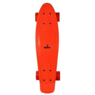 Ridge Mini Cruiser Skate Skateboard Retro 22" Completo nel Rosso, Cuscinetti ABEC 7, Rosso- Rosso Ridge Mini Cruiser Skate Skateboard Retro 22" Completo nel Rosso, Cuscinetti ABEC 7, Rosso- Rosso
