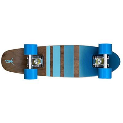 Ridge Skateboards Maple Mini Cruiser- NR3 Skateboard, Blu Ridge Skateboards Maple Mini Cruiser- NR3 Skateboard, Blu