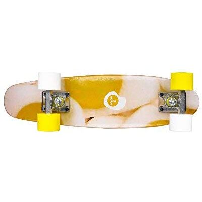 Ridge Skateboards Motif Stampato 22" Mini Maple Cruiser di Legno, completo Ridge Skateboards Motif Stampato 22" Mini Maple Cruiser di Legno, completo
