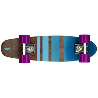 Ridge Skateboards Maple Mini Cruiser- NR3 Skateboard, Viola Ridge Skateboards Maple Mini Cruiser- NR3 Skateboard, Viola