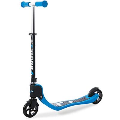 Mondo On&Go Horizon 5.0 Monopattino 2 ruote in alluminio- Ruote in PP e manopole TPR freno di sicurezza posteriore Colore Blu Mondo On&Go Horizon 5.0 Monopattino 2 ruote in alluminio- Ruote in PP e manopole TPR freno di sicurezza posteriore Colore Blu