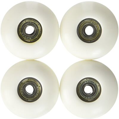 Ridge Skateboards 52mm Concave Wheels Ruote per Skateboard, Bianco Ridge Skateboards 52mm Concave Wheels Ruote per Skateboard, Bianco