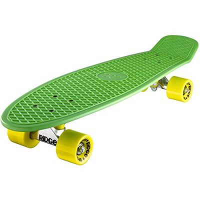 Ridge 27" Big Brother Mini Cruiser Skate Skateboard Retro Vintage completo nel Verde, fatto in l'UE, cuscinetti ABEC 7, alta qualità formula segreta di plastica Ridge 27" Big Brother Mini Cruiser Skate Skateboard Retro Vintage completo nel Verde, fatto in l'UE, cuscinetti ABEC 7, alta qualità formula segreta di plastica