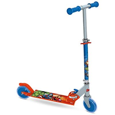 Mondo Toys AVENGERS MARVEL ALU SCOOTER Monopattino 2 ruote pieghevole in alluminio con pedana extra grip e manubrio regolabile per bambini Mondo Toys AVENGERS MARVEL ALU SCOOTER Monopattino 2 ruote pieghevole in alluminio con pedana extra grip e manubrio regolabile per bambini