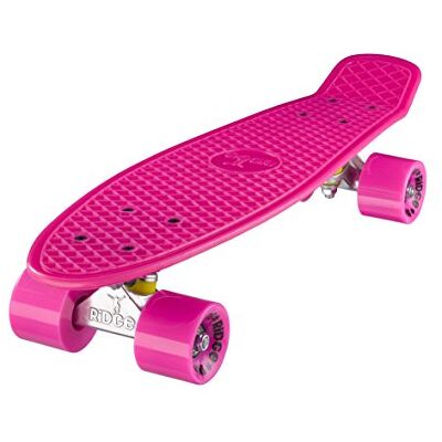 Ridge Mini Cruiser Skate Skateboard retro 22" completo, fatto in l'UE, cuscinetti ABEC 7, alta qualità formula segreta di plastica Ridge Mini Cruiser Skate Skateboard retro 22" completo, fatto in l'UE, cuscinetti ABEC 7, alta qualità formula segreta di plastica