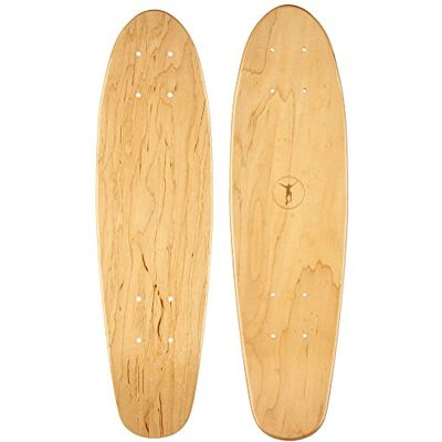 Ridge Skateboards Regal Series Premium Canadian Maple Laser Cut Mini Cruiser Deck Skateboard Deck, Marrone, 22 x 6 cm Ridge Skateboards Regal Series Premium Canadian Maple Laser Cut Mini Cruiser Deck Skateboard Deck, Marrone, 22 x 6 cm